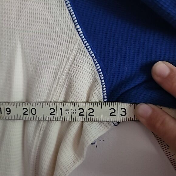 Nike Chicago Cubs Cooperston Collection Waffle Baseball Long Sleeve Shirt Mens L - Picture 13 of 13